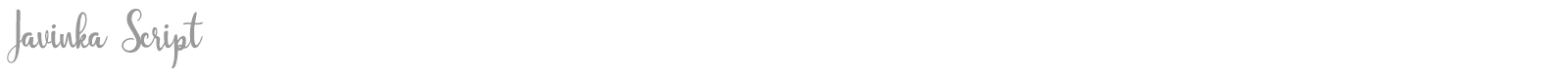 Javinka font preview